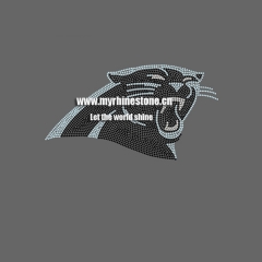 Football Team Logo Rhinestone Iron on Transfer