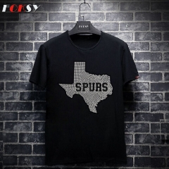 Spurs with Map Rhinestone Transfer Iron-ons