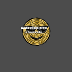 Cool Glasses Rhinestone Hotfix Emoji Transfers