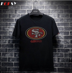 SF 49ERS logo Rhinestone Transfer for fun's T shirts