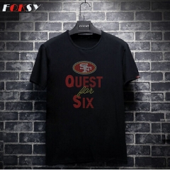 SF 49ers Hot Fix Rhinestone Transfer for T Shirts