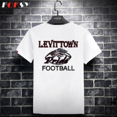 Levittown Pride Football Hotfix Rhinestone Design