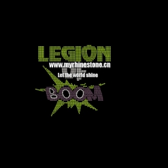 Legion Of Boom Hot Fix Rhinestone Template