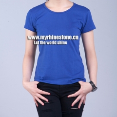 Blue Cotton T-shirts