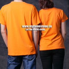 Orange Cotton T-shirts