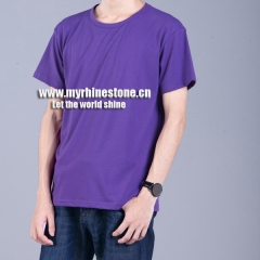 Purple Cotton T-shirts
