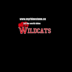 Wildcats Hot Fix Rhinestone Transfer