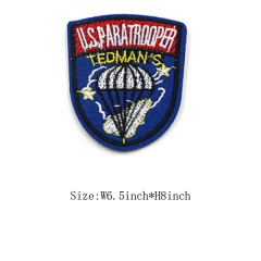 Custom Iron on Tedman's Embroidery Patch Design For Clothes