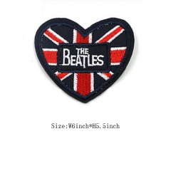 Custom Iron on Beatles Embroidery Patch Design For Clothes