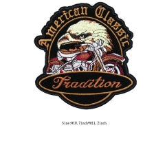 Custom Olw Motif Iron On Embroidery Patches Design