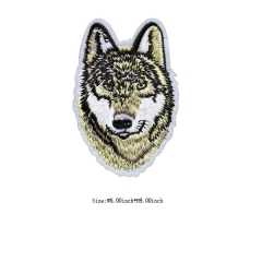 Direct Factory Sale Custom High Quality Wolf Embroiderypatch