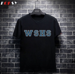 WSHS Iron On Rhinestone Transfer