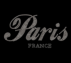 Paris Heat Press Rhinestone Transfer