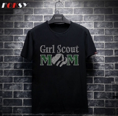 Girl Scout Mom Hot Fix Rhinestone Transfer