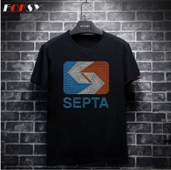 SEPTA Iron On Rhinestone Transfer