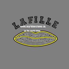 Lafille Iron On Rhinestone Transfer