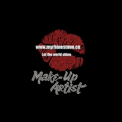 Makeup Artist Lip Heat Rhinestone Transfer